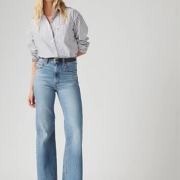 NWT Levi’s Ribcage Bell Flare Jeans 27x32 Ringing Bells 🔔 - Picture 6 of 6